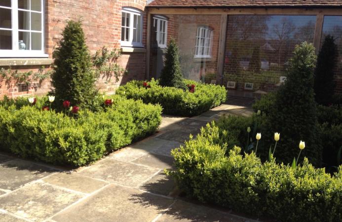 Front courtyard, Country Estate, Hampshire