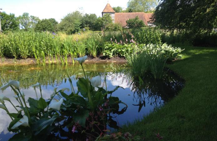 Nature pond, Country Estate, Hampshire